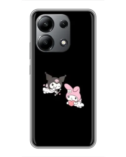 Чохол для Xiaomi Redmi Note 13 (4G) з картинкою «My Melody та Kuromi»