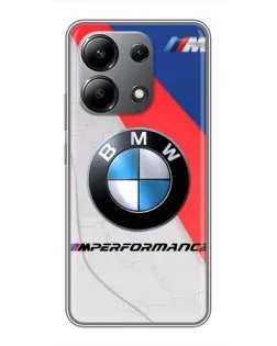 Чехол для Xiaomi Redmi Note 13 (4G) с картинкой «BMW Performance стиль» Чехол для Xiaomi Redmi Note 13 (4G) с картинкой «BMW Performance стиль»