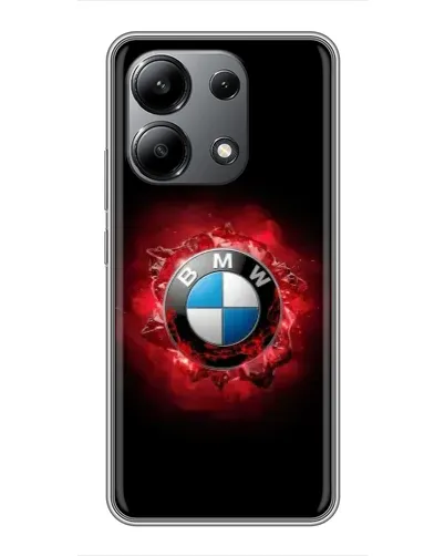 Чохол для Xiaomi Redmi Note 13 (4G) з картинкою «Логотип BMW — спалах»