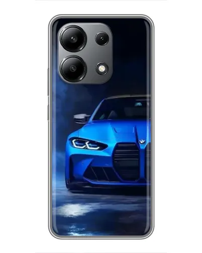Чохол для Xiaomi Redmi Note 13 (4G) з картинкою «Блакитна BMW M4»