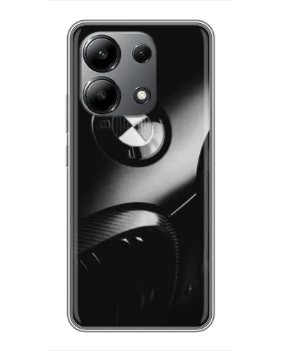 Чохол для Xiaomi Redmi Note 13 (4G) з картинкою «Емблема BMW — макро»