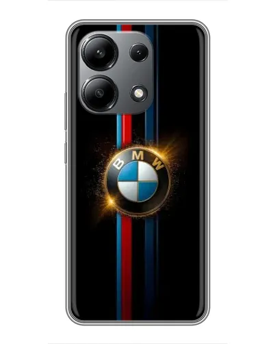 Чохол для Xiaomi Redmi Note 13 (4G) з картинкою «BMW M-Power неон»