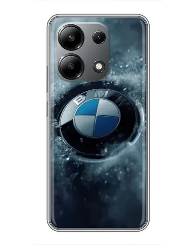 Чохол для Xiaomi Redmi Note 13 (4G) з картинкою «Логотип BMW — лід» Чохол для Xiaomi Redmi Note 13 (4G) з картинкою «Логотип BMW — лід»
