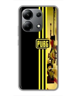 Чохол для Xiaomi Redmi Note 13 (4G) з картинкою «PUBG — камуфляжний шолом»