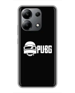 Чохол для Xiaomi Redmi Note 13 (4G) з картинкою «PUBG — класичний лого»