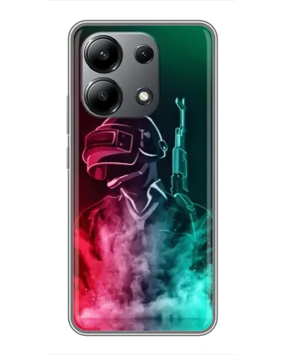 Чохол для Xiaomi Redmi Note 13 (4G) з картинкою «PUBG — вогняний воїн» Чохол для Xiaomi Redmi Note 13 (4G) з картинкою «PUBG — вогняний воїн»
