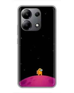 Чохол для Xiaomi Redmi Note 13 (4G) з картинкою «Самотній герой на планеті»