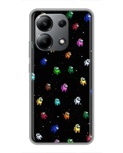 Чохол для Xiaomi Redmi Note 13 (4G) з картинкою «Екіпаж Among Us»