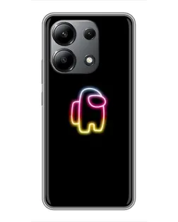 Чохол для Xiaomi Redmi Note 13 (4G) з картинкою «Among Us градієнт»