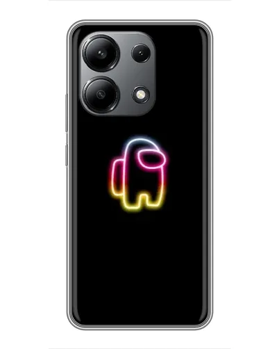 Чохол для Xiaomi Redmi Note 13 (4G) з картинкою «Among Us градієнт»