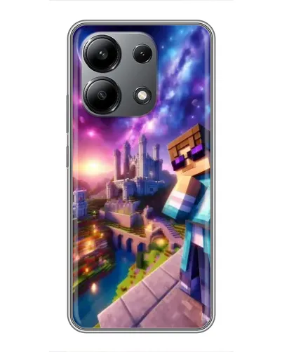 Чохол для Xiaomi Redmi Note 13 (4G) з картинкою «Стів та космос»