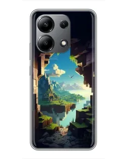 Чохол для Xiaomi Redmi Note 13 (4G) з картинкою «Вид з печери»