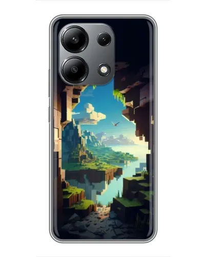 Чохол для Xiaomi Redmi Note 13 (4G) з картинкою «Вид з печери»