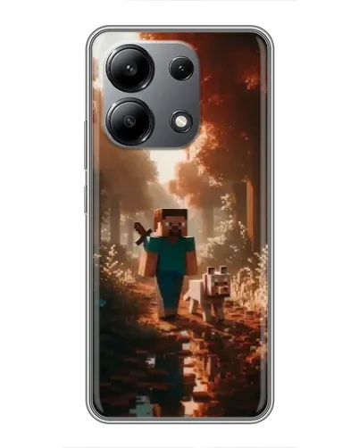 Чохол для Xiaomi Redmi Note 13 (4G) з картинкою «Стів у лісі»