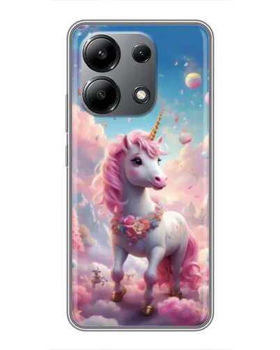 Чехол для Xiaomi Redmi Note 13 (4G) с картинкой «Единорог среди облаков» Чехол для Xiaomi Redmi Note 13 (4G) с картинкой «Единорог среди облаков»