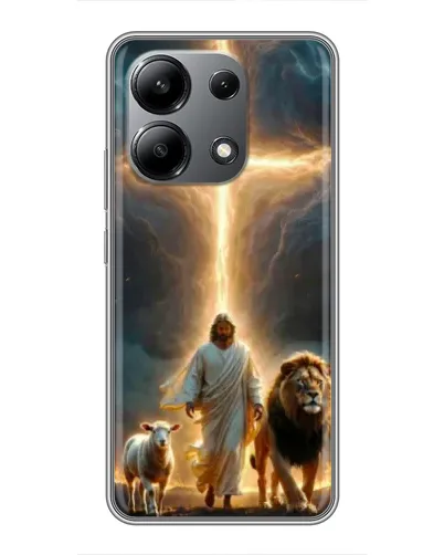 Чохол для Xiaomi Redmi Note 13 (4G) з картинкою «Лев Юди та Світло»