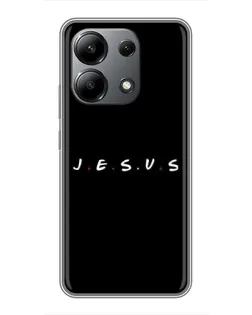 Чохол для Xiaomi Redmi Note 13 (4G) з картинкою «Крапки віри J.E.S.U.S.»
