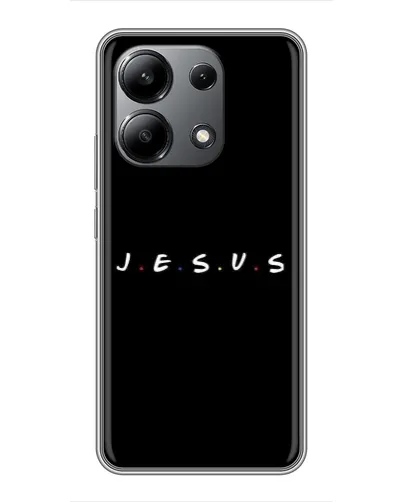 Чохол для Xiaomi Redmi Note 13 (4G) з картинкою «Крапки віри J.E.S.U.S.»