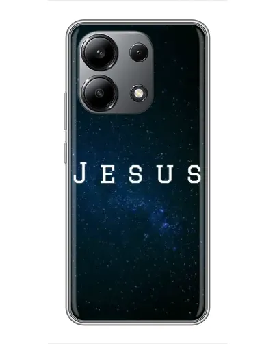Чохол для Xiaomi Redmi Note 13 (4G) з картинкою «Зоряне небо Jesus»