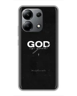 Чохол для Xiaomi Redmi Note 13 (4G) з картинкою «GOD — Бог над усім»
