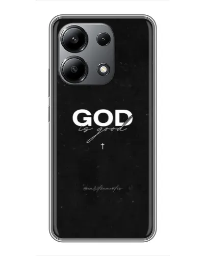 Чохол для Xiaomi Redmi Note 13 (4G) з картинкою «GOD — Бог над усім»