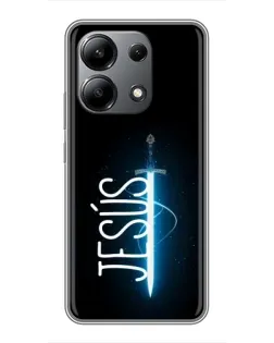 Чохол для Xiaomi Redmi Note 13 (4G) з картинкою «Меч Духа Jesus»