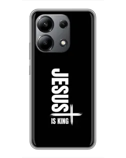 Чохол для Xiaomi Redmi Note 13 (4G) з картинкою «Вертикаль віри Jesus»