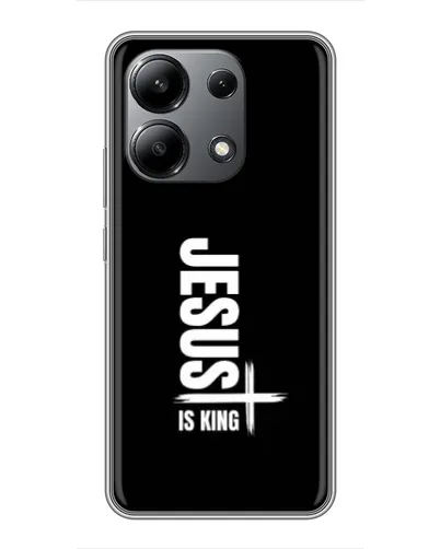 Чохол для Xiaomi Redmi Note 13 (4G) з картинкою «Вертикаль віри Jesus»