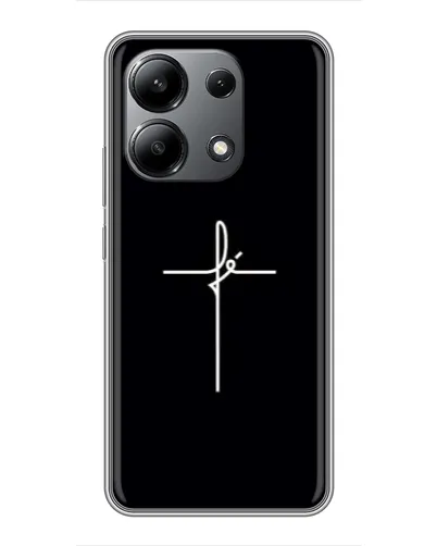 Чехол для Xiaomi Redmi Note 13 (4G) с картинкой «Тонкий крест» Чехол для Xiaomi Redmi Note 13 (4G) с картинкой «Тонкий крест»