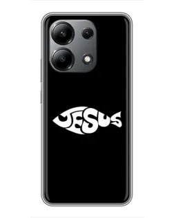 Чехол для Xiaomi Redmi Note 13 (4G) с картинкой «Рыба Jesus» Чехол для Xiaomi Redmi Note 13 (4G) с картинкой «Рыба Jesus»