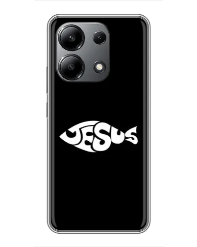 Чехол для Xiaomi Redmi Note 13 (4G) с картинкой «Рыба Jesus» Чехол для Xiaomi Redmi Note 13 (4G) с картинкой «Рыба Jesus»