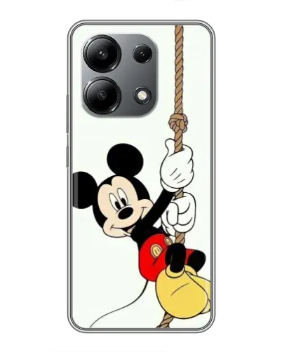 Чехол для Xiaomi Redmi Note 13 (4G) с картинкой «Mickey на канате»