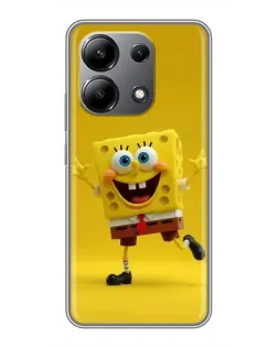 Чохол для Xiaomi Redmi Note 13 (4G) з картинкою «Позитивний Губка Боб»