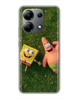 Чехол для Xiaomi Redmi Note 13 (4G) с картинкой «Друзья на лужайке» Чехол для Xiaomi Redmi Note 13 (4G) с картинкой «Друзья на лужайке»