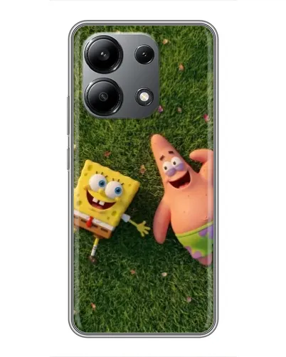 Чехол для Xiaomi Redmi Note 13 (4G) с картинкой «Друзья на лужайке» Чехол для Xiaomi Redmi Note 13 (4G) с картинкой «Друзья на лужайке»