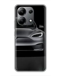 Чехол для Xiaomi Redmi Note 13 (4G) с картинкой «Tesla Model S Look» Чехол для Xiaomi Redmi Note 13 (4G) с картинкой «Tesla Model S Look»