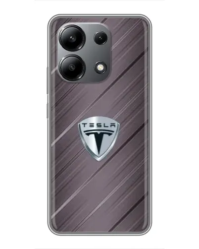 Чохол для Xiaomi Redmi Note 13 (4G) з картинкою «Металева текстура Tesla» Чохол для Xiaomi Redmi Note 13 (4G) з картинкою «Металева текстура Tesla»