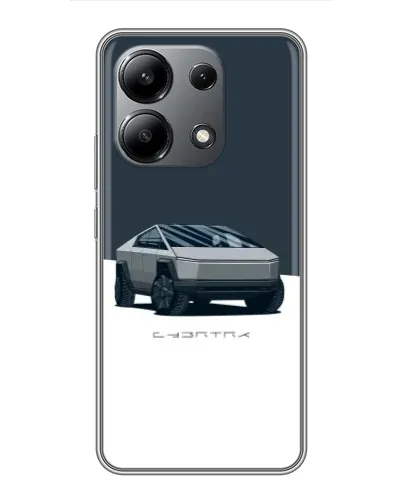 Чохол для Xiaomi Redmi Note 13 (4G) з картинкою «Сріблястий Cybertruck Tesla» Чохол для Xiaomi Redmi Note 13 (4G) з картинкою «Сріблястий Cybertruck Tesla»