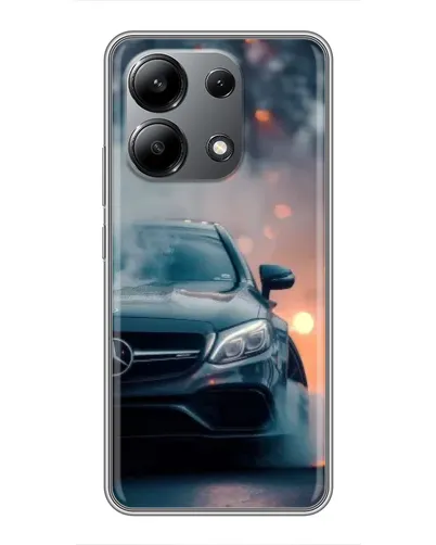 Чохол для Xiaomi Redmi Note 13 (4G) з картинкою «Mercedes — нічне місто» Чохол для Xiaomi Redmi Note 13 (4G) з картинкою «Mercedes — нічне місто»