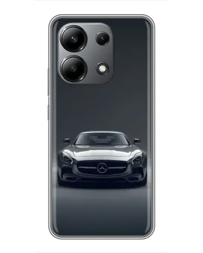 Чохол для Xiaomi Redmi Note 13 (4G) з картинкою «Mercedes на чорному» Чохол для Xiaomi Redmi Note 13 (4G) з картинкою «Mercedes на чорному»