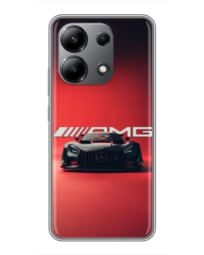 Чохол для Xiaomi Redmi Note 13 (4G) з картинкою «Mercedes AMG — червона лінія» Чохол для Xiaomi Redmi Note 13 (4G) з картинкою «Mercedes AMG — червона лінія»