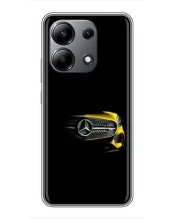 Чохол для Xiaomi Redmi Note 13 (4G) з картинкою «Mercedes — ретро стиль»