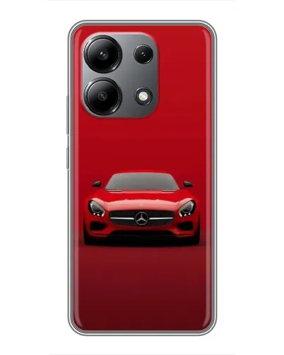 Чохол для Xiaomi Redmi Note 13 (4G) з картинкою «Червоний Mercedes AMG» Чохол для Xiaomi Redmi Note 13 (4G) з картинкою «Червоний Mercedes AMG»