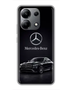 Чохол для Xiaomi Redmi Note 13 (4G) з картинкою «Mercedes — решітка радіатора»