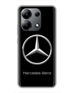 Чохол для Xiaomi Redmi Note 13 (4G) з картинкою «Mercedes Silver Logo»