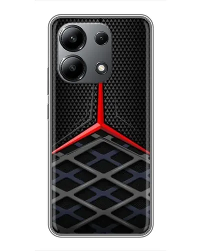 Чохол для Xiaomi Redmi Note 13 (4G) з картинкою «Mercedes Carbon Grid» Чохол для Xiaomi Redmi Note 13 (4G) з картинкою «Mercedes Carbon Grid»