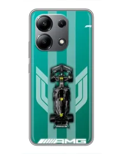 Чохол для Xiaomi Redmi Note 13 (4G) з картинкою «Mercedes AMG Petronas»
