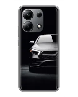 Чохол для Xiaomi Redmi Note 13 (4G) з картинкою «Світло фар Mercedes»
