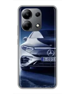 Чохол для Xiaomi Redmi Note 13 (4G) з картинкою «Mercedes EQ — майбутнє»