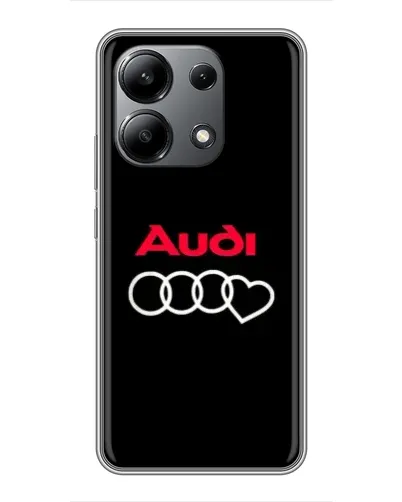 Чохол для Xiaomi Redmi Note 13 (4G) з картинкою «Логотип Audi Heart» Чохол для Xiaomi Redmi Note 13 (4G) з картинкою «Логотип Audi Heart»